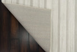 Dynamic Rugs Boutique 19480 Power Loomed Modern Grey/Cream Rug - Corner