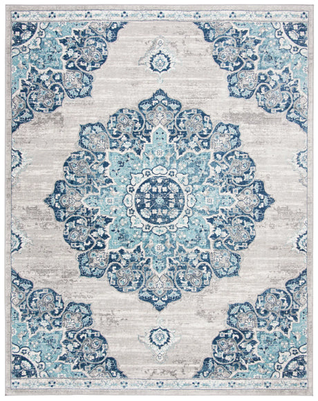 Safavieh Brentwood 10'-0" x 13'-0" Rug in Navy / Light Grey