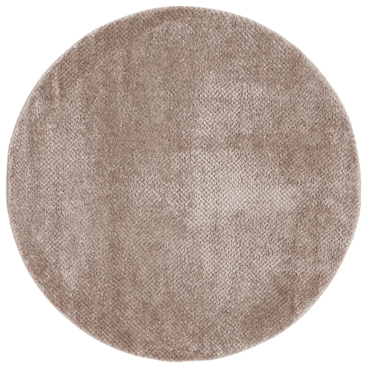 Safavieh Penelope Shag 6'-7" x 6'-7" Rug in Taupe