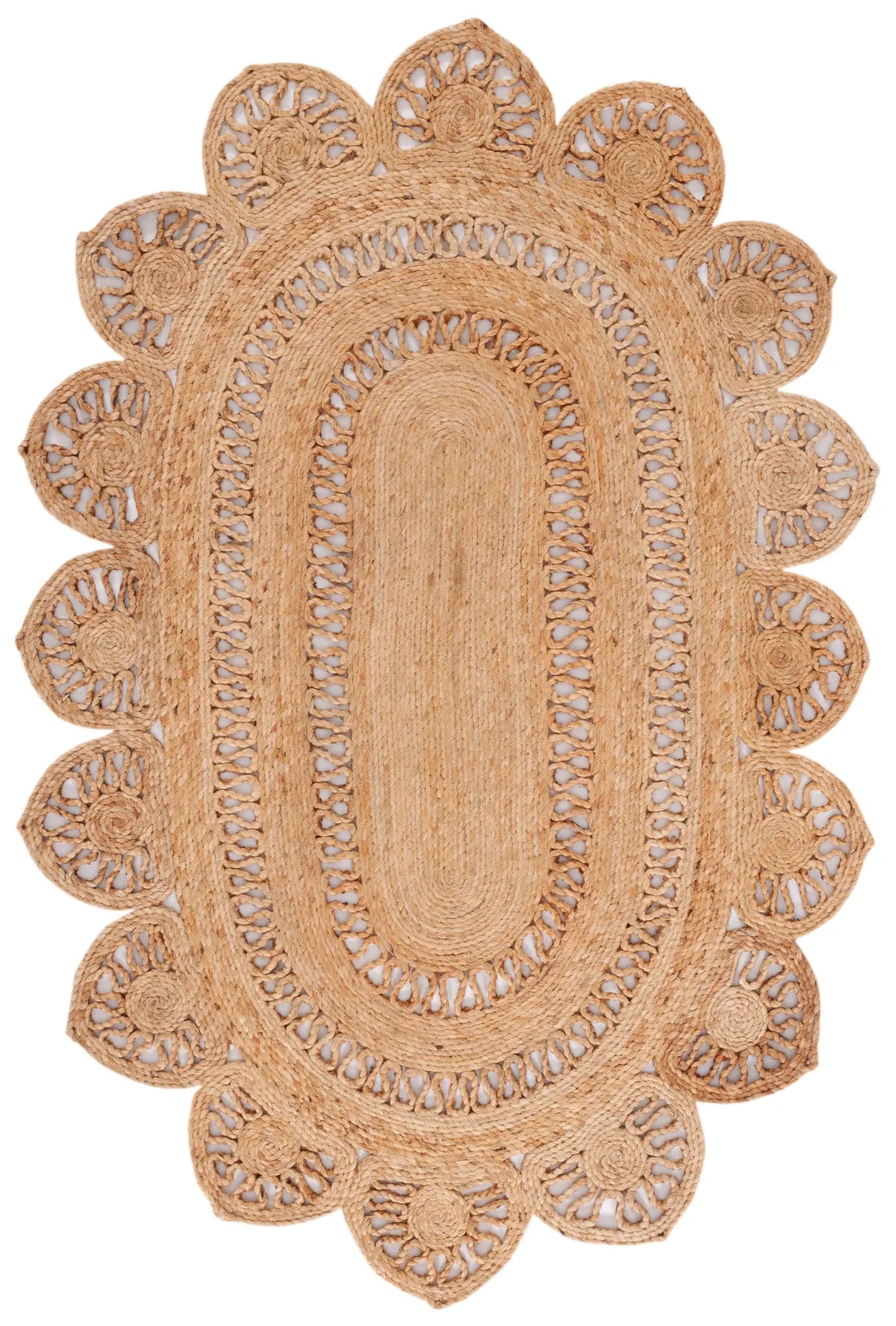 Safavieh Natural Fiber 4'-0" x 6'-0" Rug in Natural