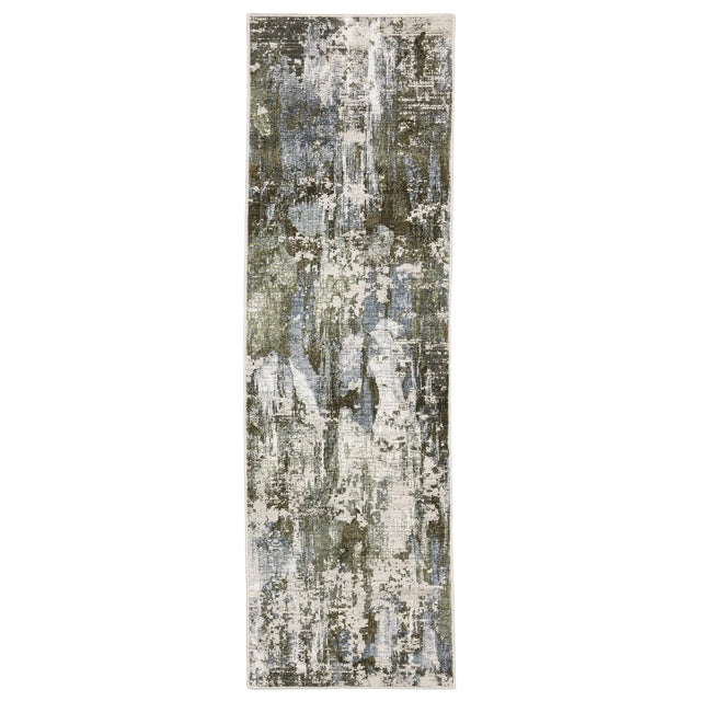 Oriental Weavers Sphinx Caravan 2060F Green/ Blue Rugs - runner