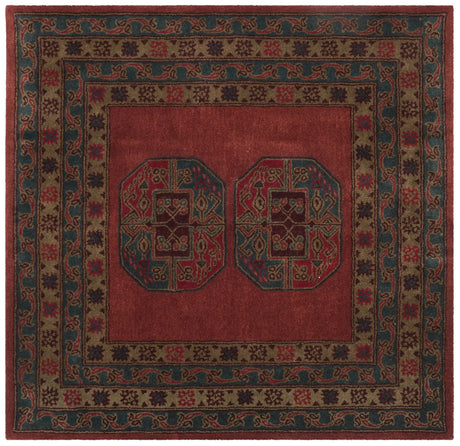 Safavieh Heritage 6'-0" x 6'-0" Rug in Red