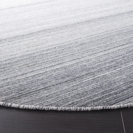 Safavieh Kilim 6'-0" x 6'-0" Rug in Dark Grey / Ivory