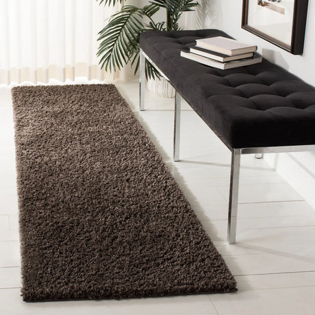 Safavieh August Shag 900 2'-3" x 10'-0" Rug in Brown