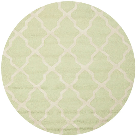 Safavieh Cambridge 6'-0" x 6'-0" Rug in Light Green / Ivory