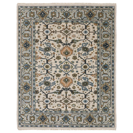 Oriental Weavers Sphinx MAJORCA MAJ01 Ivory Floral Rugs - main flat