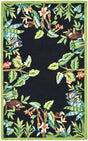 Safavieh Chelsea 1'-8" x 2'-6" Rug in Black / Green