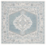 Safavieh Metro 6'-0" x 6'-0" Rug in Light Blue / Ivory