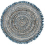 Safavieh Cape Cod 10'-0" x 10'-0" Rug in Ivory / Denim