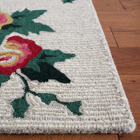 Safavieh Jardin 4'-0" x 6'-0" Rug in Ivory / Red