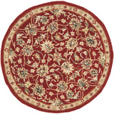Safavieh Chelsea 3'-0" x 3'-0" Rug in Burgundy / Ivory