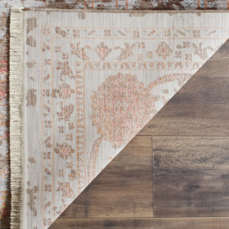 Safavieh Vintage Persian 6'-0" x 9'-0" Rug in Brown / Multi