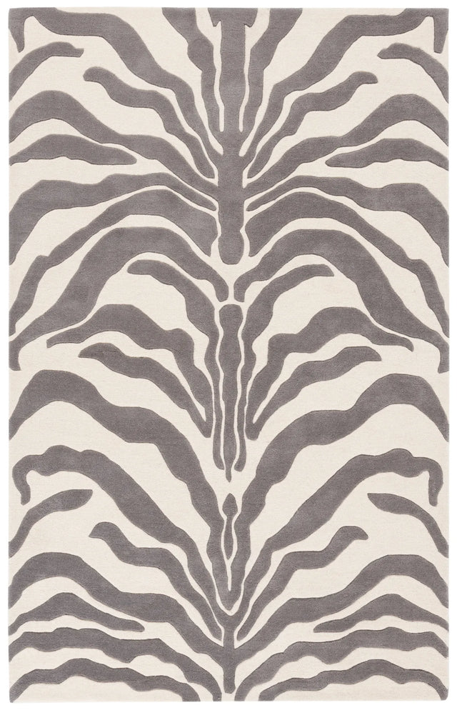 Safavieh Soho 4'-0" x 6'-0" Rug in Ivory / Grey