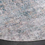 Safavieh Santa Monica 6'-0" x 6'-0" Rug in Dark Green / Beige