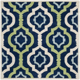 Safavieh Chatham 5'-0" x 5'-0" Rug in Dark Blue / Multi