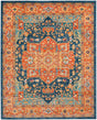 Safavieh Evoke 10'-0" x 14'-0" Rug in Blue / Orange