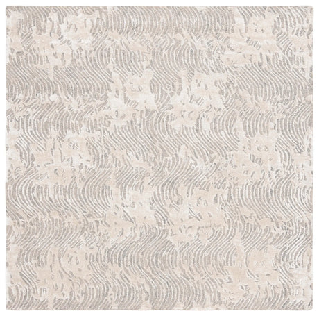 Safavieh Glamour 6'-0" x 6'-0" Rug in Grey / Ivory