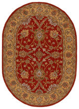 Safavieh Antiquity 4'-6" x 6'-6" Rug in Rust / Gold