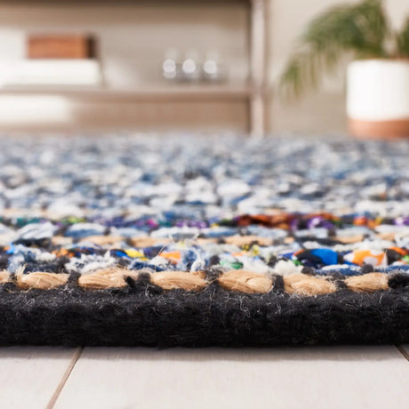 Safavieh Cape Cod 4'-0" x 6'-0" Rug in Natural / Blue