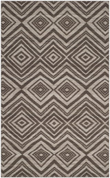 Safavieh Kilim 4'-0" x 6'-0" Rug in Grey / Light Grey