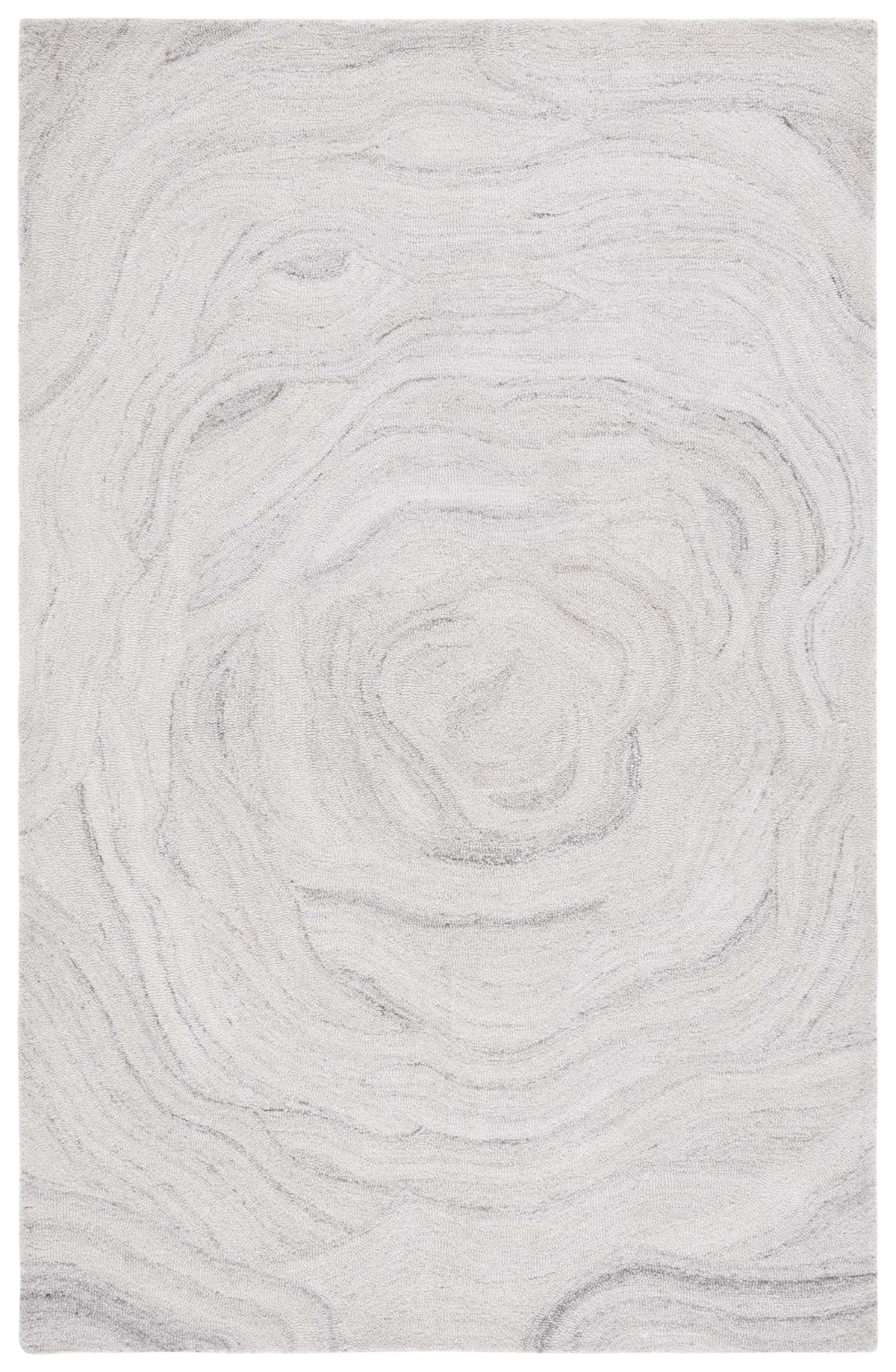 Safavieh Abstract 4'-0" x 6'-0" Rug in Light Grey / Beige
