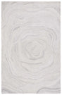 Safavieh Abstract 4'-0" x 6'-0" Rug in Light Grey / Beige