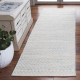 Safavieh Kilim 2'-3" x 8'-0" Rug in Ivory / Light Blue