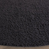 Safavieh Rumi Shag 6'-7" x 6'-7" Rug in Charcoal