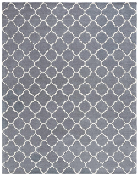 Safavieh Chatham 10'-0" x 14'-0" Rug in Dark Grey / Ivory