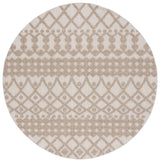 Safavieh Global 6'-7" x 6'-7" Rug in Beige / Brown