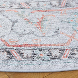 Safavieh Tucson 6'-0" x 6'-0" Rug in Light Grey / Light Green