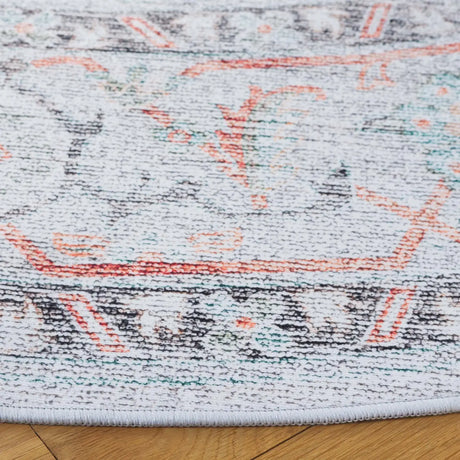 Safavieh Tucson 6'-0" x 6'-0" Rug in Light Grey / Light Green