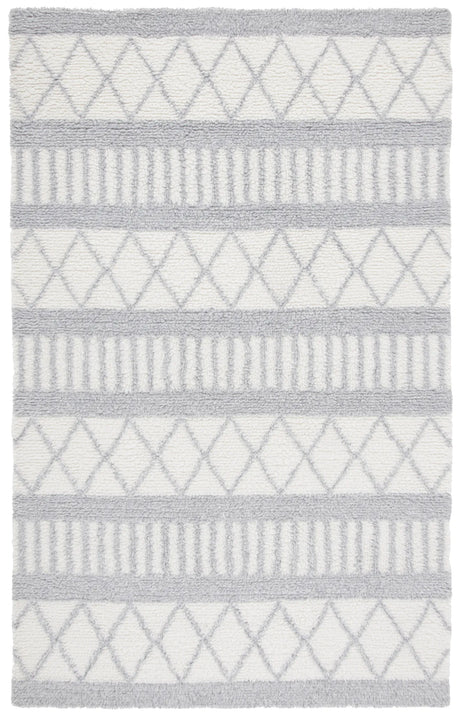 Safavieh Vermont 4'-0" x 6'-0" Rug in Ivory / Grey