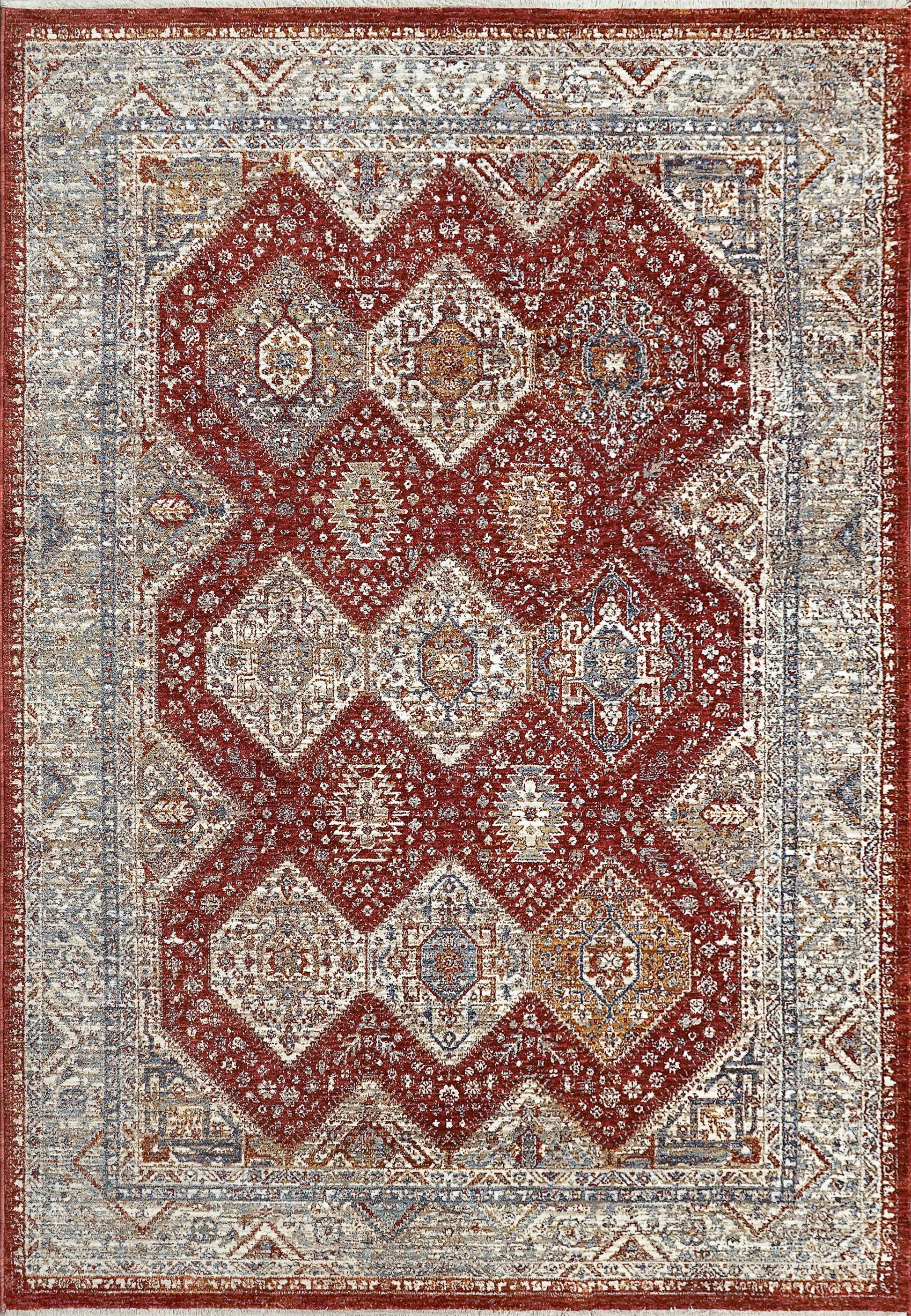 Dynamic Rugs Dakota 6641 Red/Multi Area Rug