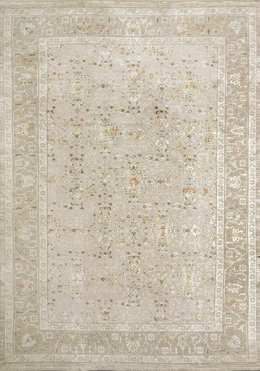 Dynamic Rugs Hudson 1451 Beige/Dark Beige Area Rug