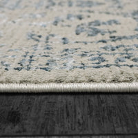 Dynamic Rugs Bailey 3880 Grey/Blue Area Rug