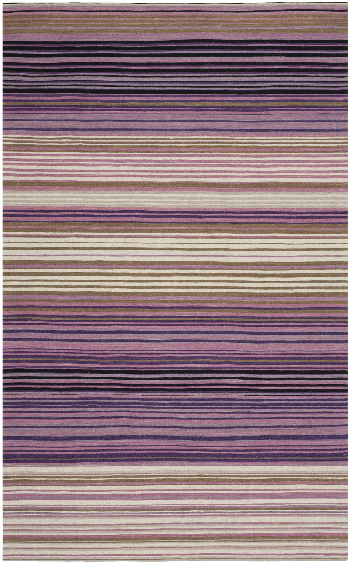 Safavieh Marbella 4'-0" x 6'-0" Rug in White / Lilac