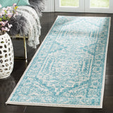 Safavieh Adirondack 2'-6" x 8'-0" Rug in Ivory / Teal