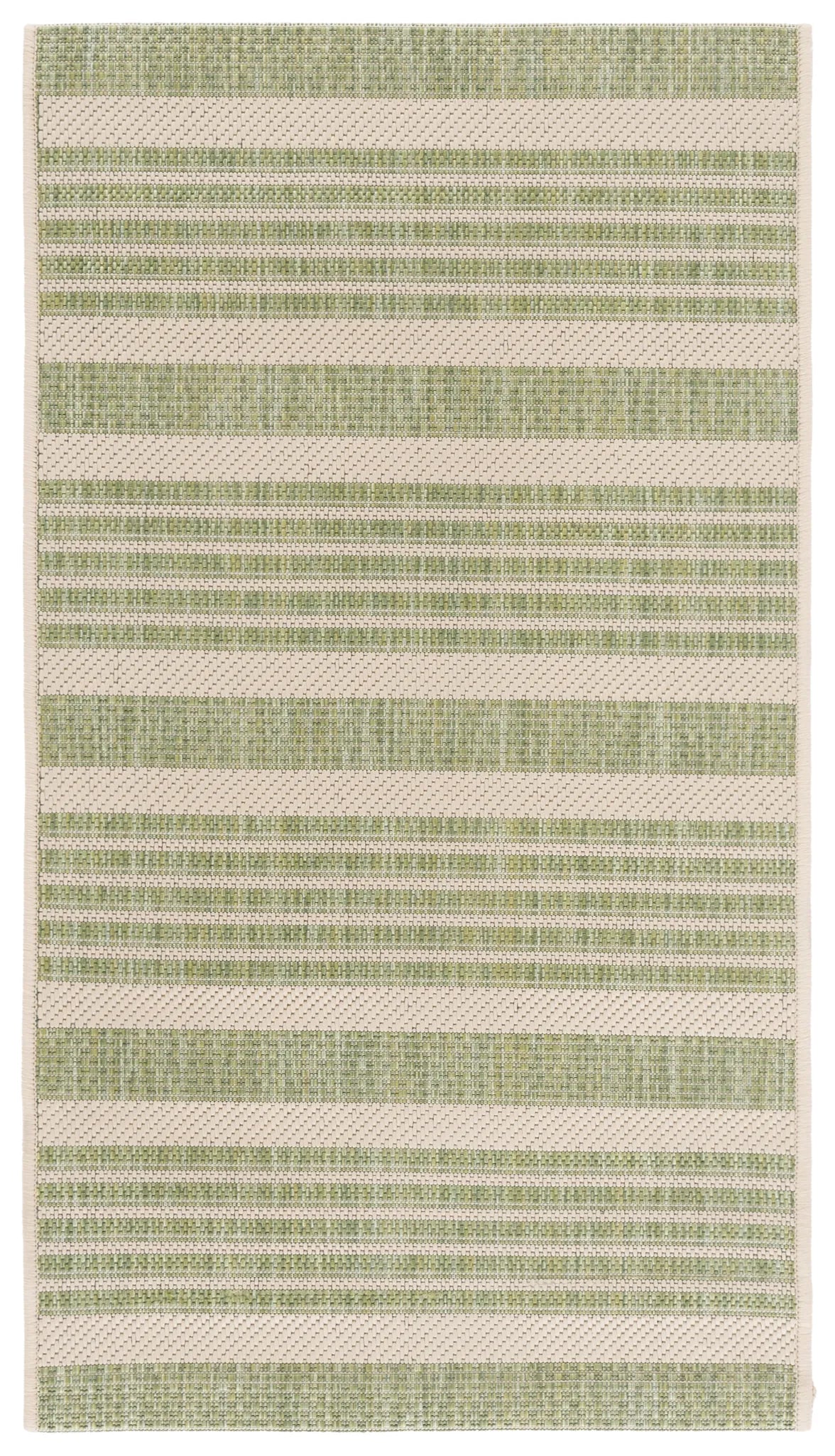 Safavieh Courtyard 2'-0" x 3'-7" Rug in Beige / Sweet Pea