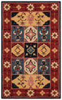 Safavieh Aspen 3'-0" x 5'-0" Rug in Red / Gold