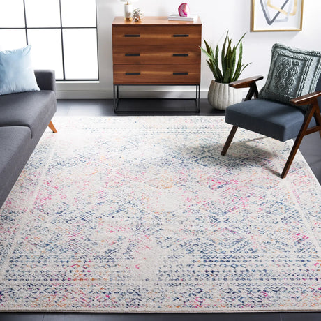 Safavieh Tulum 10'-0" x 13'-0" Rug in Ivory / Dark Blue