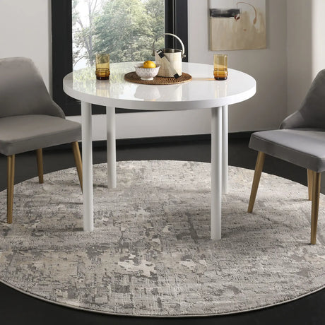 Safavieh Meadow 100 5'-0" x 5'-0" Rug in Grey