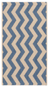 Safavieh Courtyard 2'-0" x 3'-7" Rug in Blue / Beige
