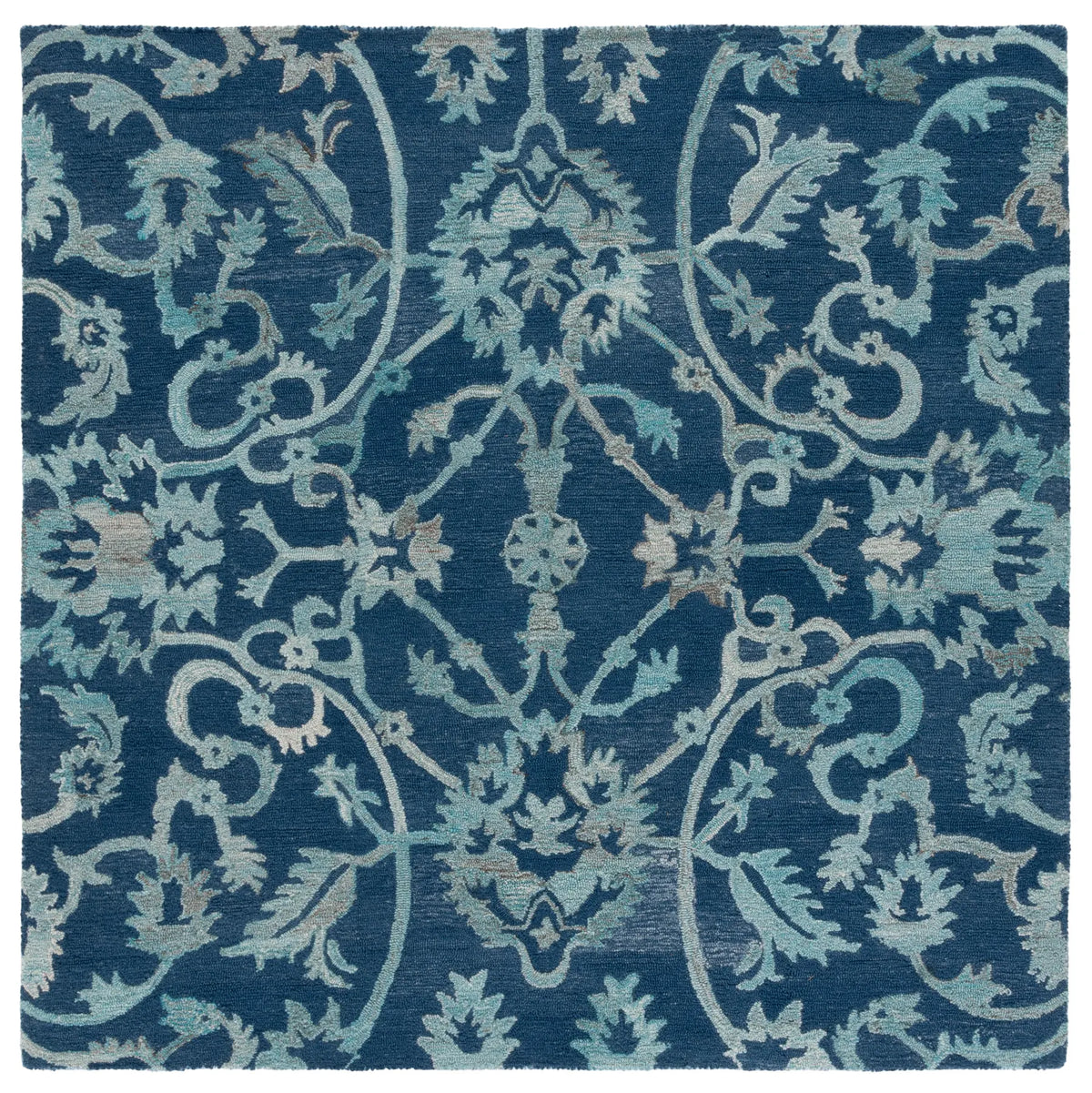 Safavieh Anatolia 6'-0" x 6'-0" Rug in Navy