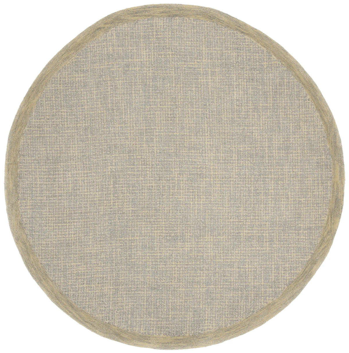 Safavieh Abstract 6'-0" x 6'-0" Rug in Gold / Grey