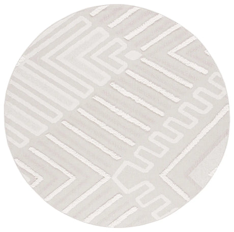Safavieh Trends 6'-7" x 6'-7" Rug in Beige / Ivory