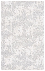 Safavieh Glamour 4'-0" x 6'-0" Rug in Light Grey / Ivory