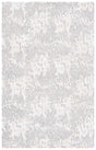 Safavieh Glamour 4'-0" x 6'-0" Rug in Light Grey / Ivory