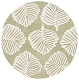 Safavieh Blossom 6'-0" x 6'-0" Rug in Ivory / Green