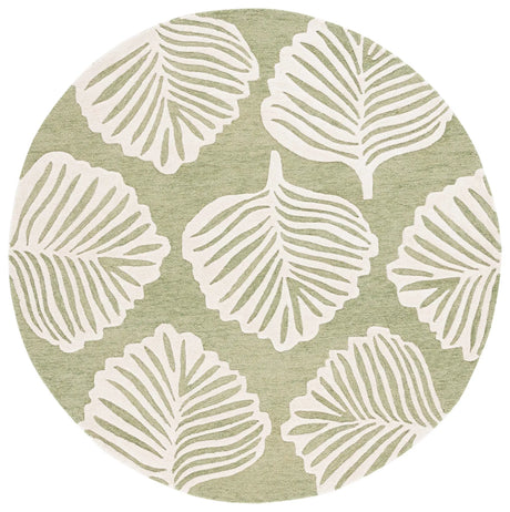 Safavieh Blossom 6'-0" x 6'-0" Rug in Ivory / Green